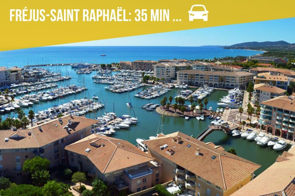 Suite Moulin De La Calade! Vue Tour Hexagonale, Coeur Du Var! Le Luc Luaran gambar