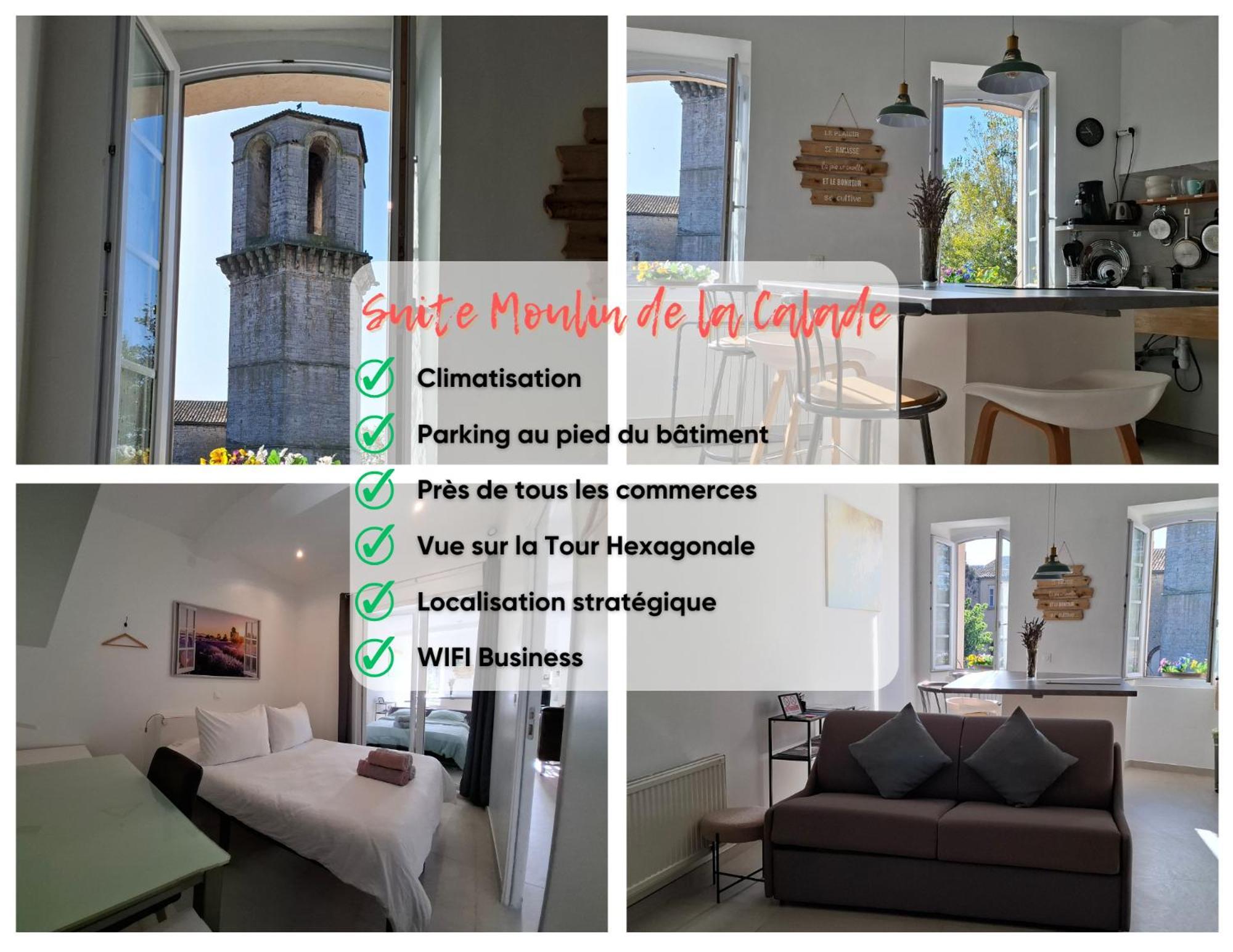 Suite Moulin De La Calade! Vue Tour Hexagonale, Coeur Du Var! Le Luc Luaran gambar